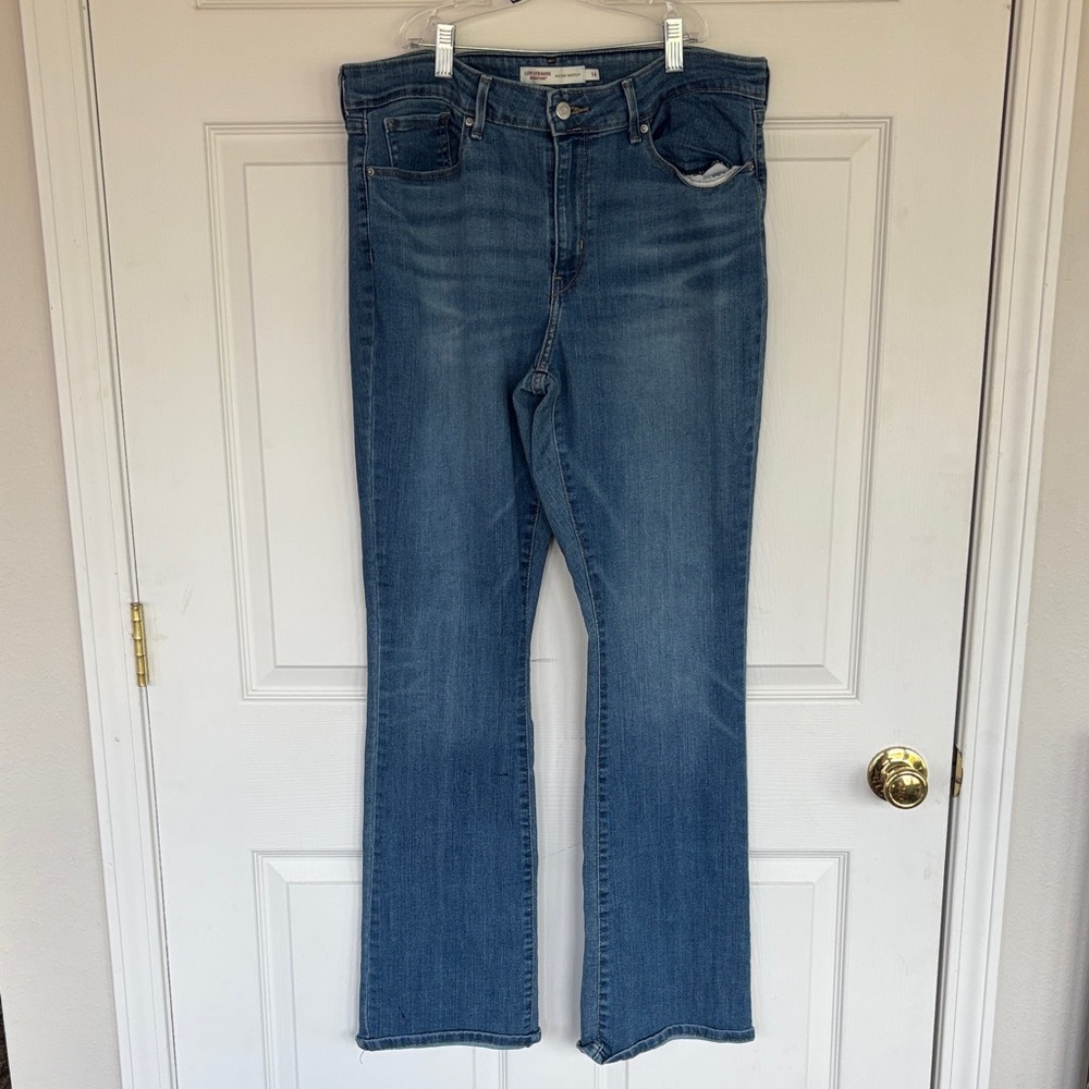 Levi's Blue Flare Women's Jeans- Long Length